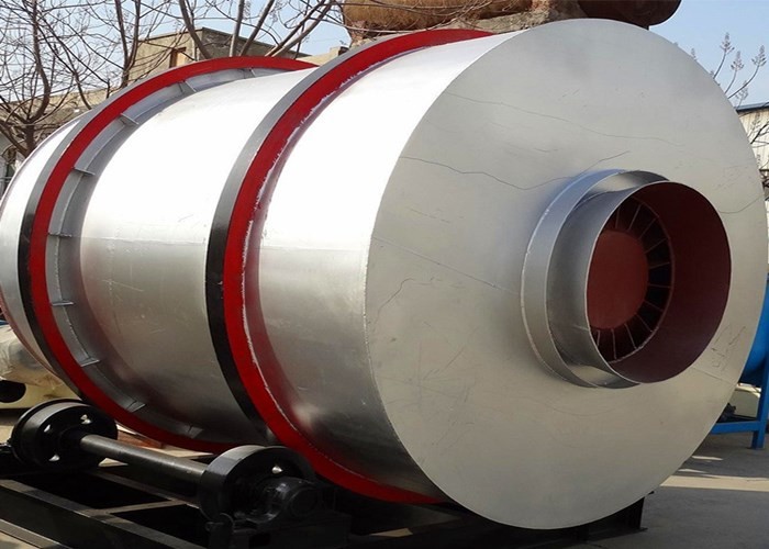 Quartz Sand Dryer Machine Gas Fired Rotary Sand Cement Dryer 12 Months Warranty