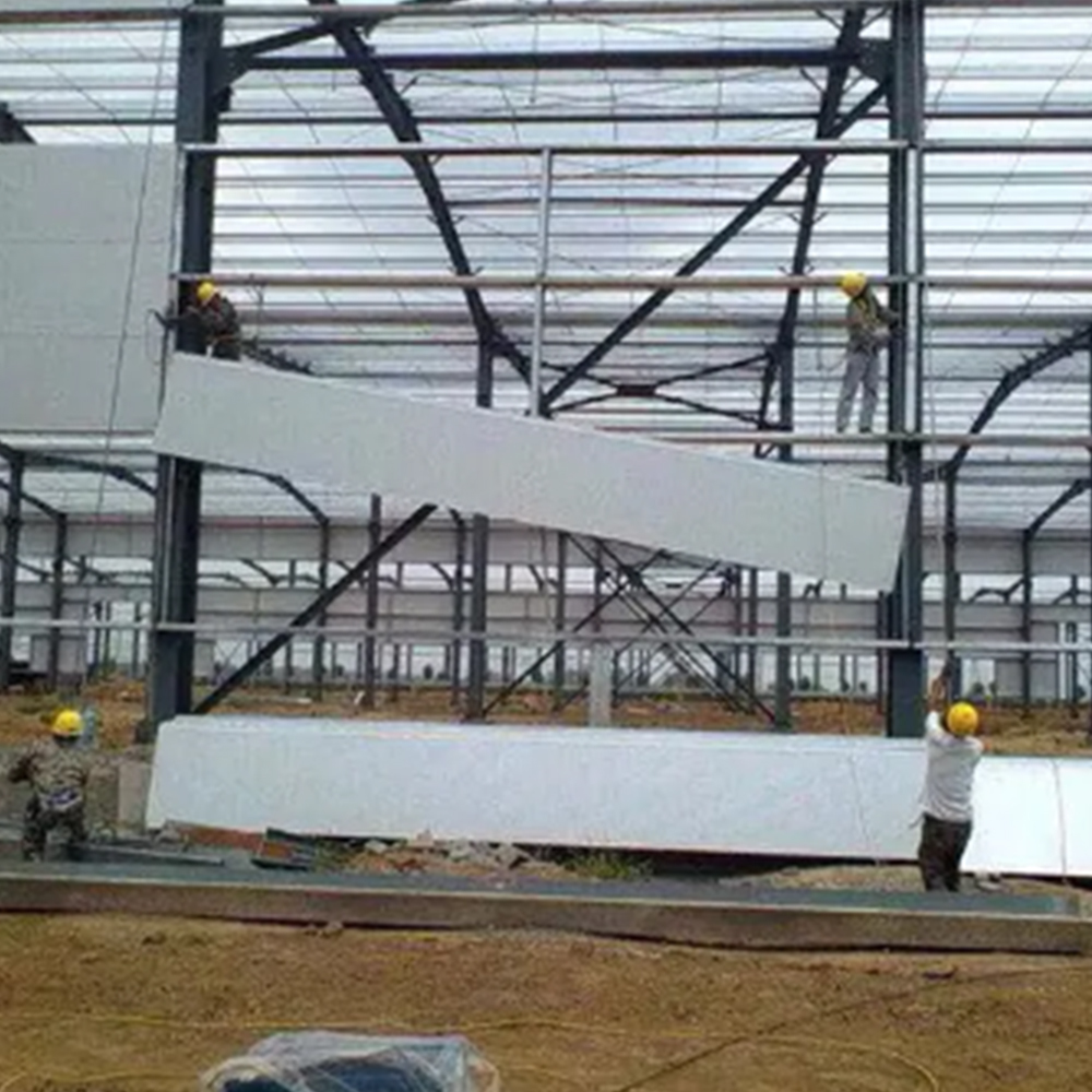 Train Platforms Q235 Steel Shed Aircraft Hangar Industrial Modular Steel Warehouse