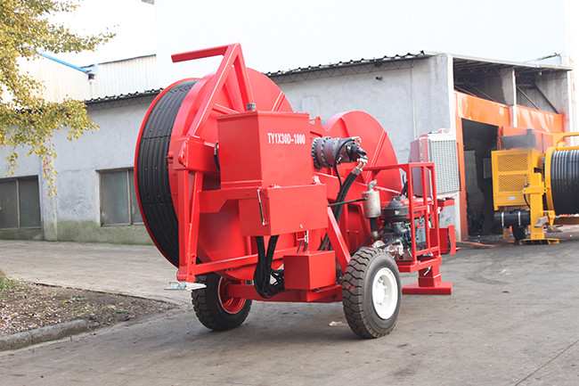 Stringing Tools Hydraulic Tensioner TY1x30D-1800 With Diesel Engine