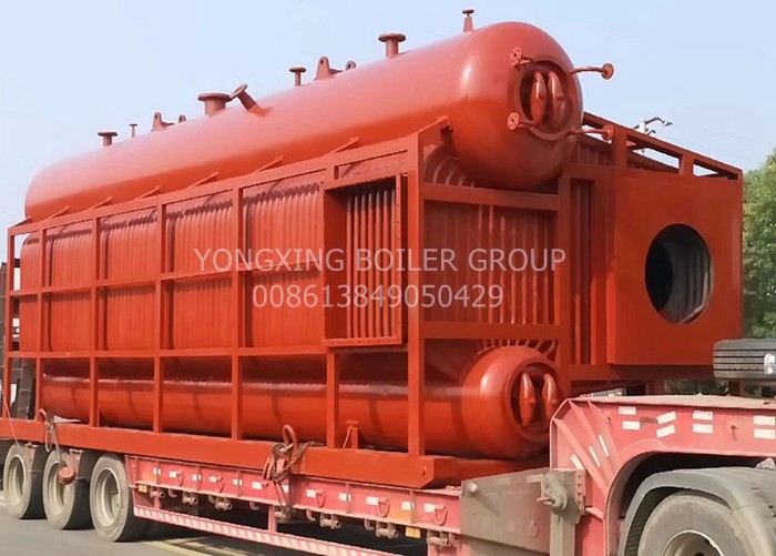 3 Return Fire Tube Condensing Boiler Horizontal Natural Gas Fired Boiler
