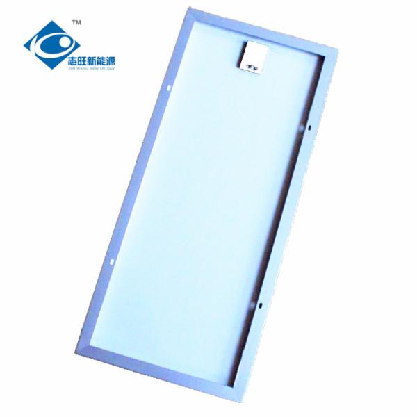 Poly Silicon Solar Photovoltaic Panel 35W 18V Residential Solar Power Panel ZW