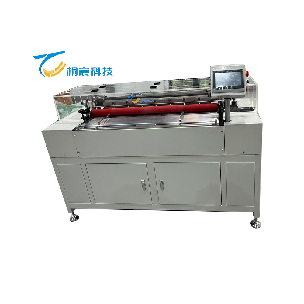 Foldable Filter Paper Creasing Equipment Adaptable With Adjustable Spacing