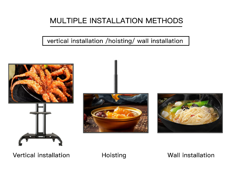 wall mounted advertising display