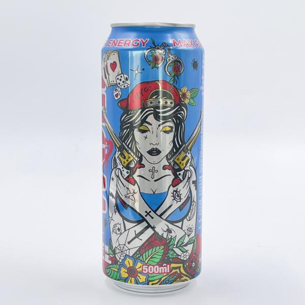 500ml Energy Drink Canning Service For Max Power Vitamin Carbonated Energy Drink