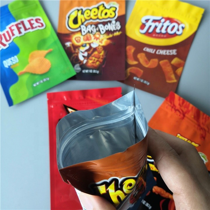 Custom Plastic Printing Food Grade Aluminium Foil Vacuum Locked Food Packaging Plastic Bags