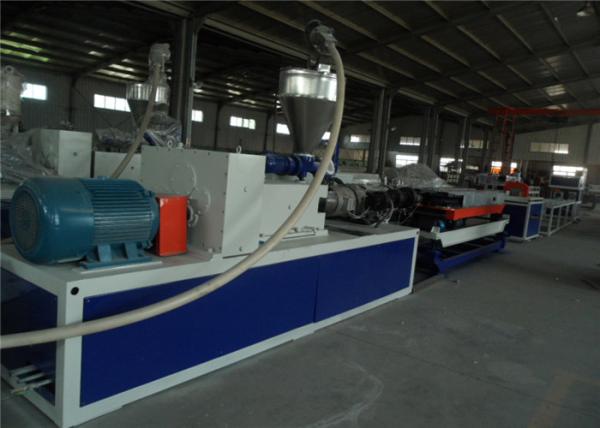 Plastic Corrugated Pipe Production Line Extruder PE Single Wall Corrugated Hose