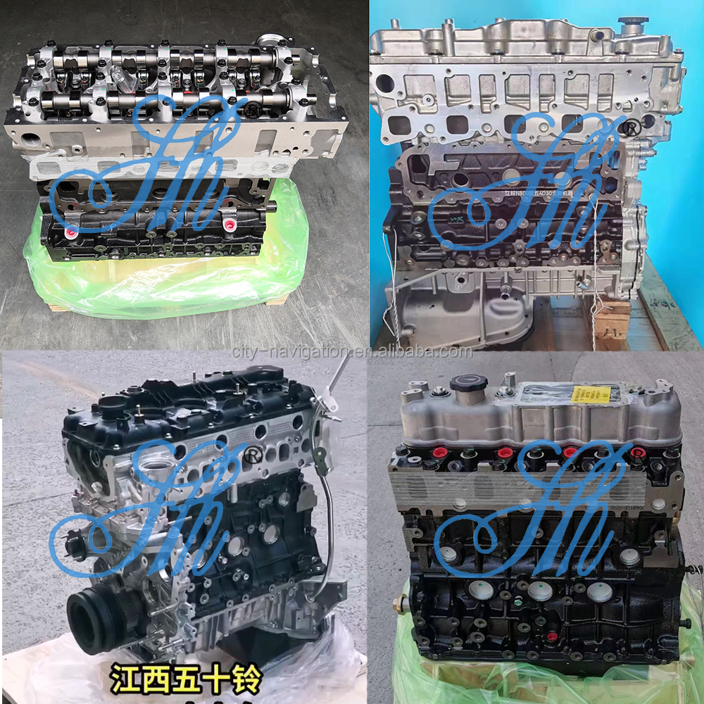 4JA1 4JA1-T 2.5L Engine Assembly for ISUZU Dmax Pickup Excavator 6UZ1 4JH1 4JB1 280kg
