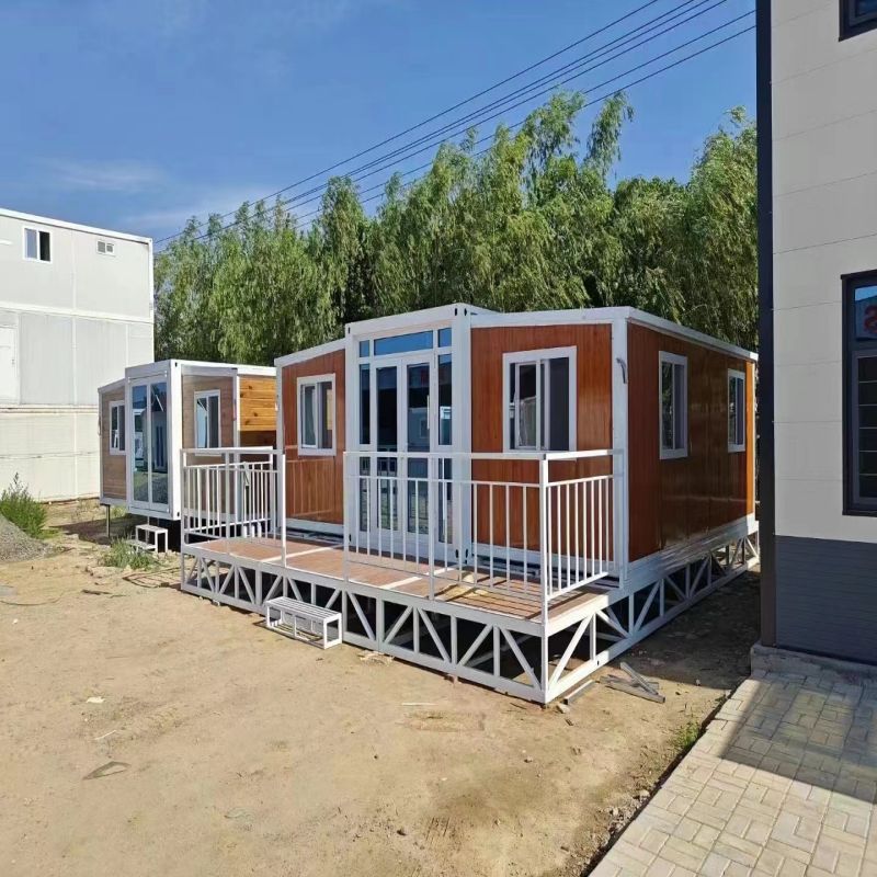 Expandable 3 Bedrooms Luxury Tiny Ready Villas Home Modern Assemble Mobile Prefab House