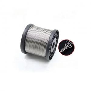  1x12 7x7 7x19 4mm 5mm 6mm 8mm 10mm A2 A4 304 316 Aircraft Stainless Steel Wire Rope Manufactures