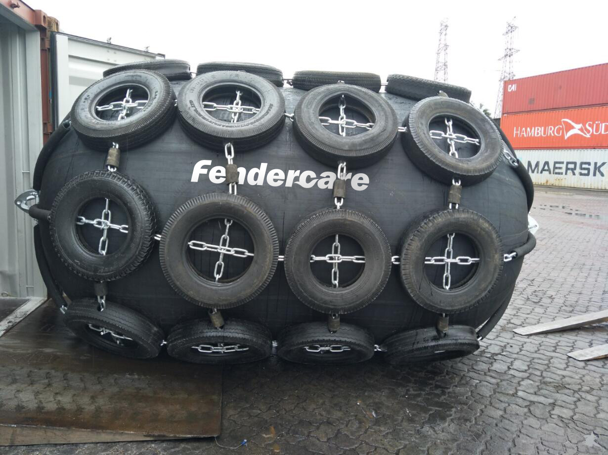 Fendercare Ship Floating Pneumatic Rubber Marine Fender for Boat