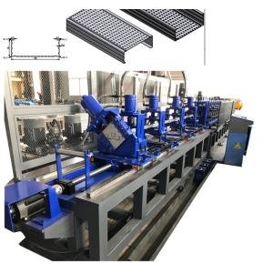 70m/min Light Keel Roll Forming Machine Metal Profile Drywall Framing System