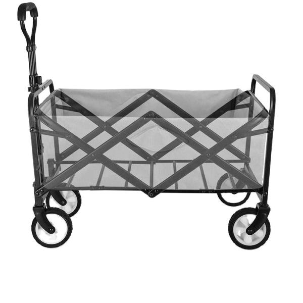 86*46*85 Dimension Green Collapsible Folding Utility Cart Wagon for Outdoor