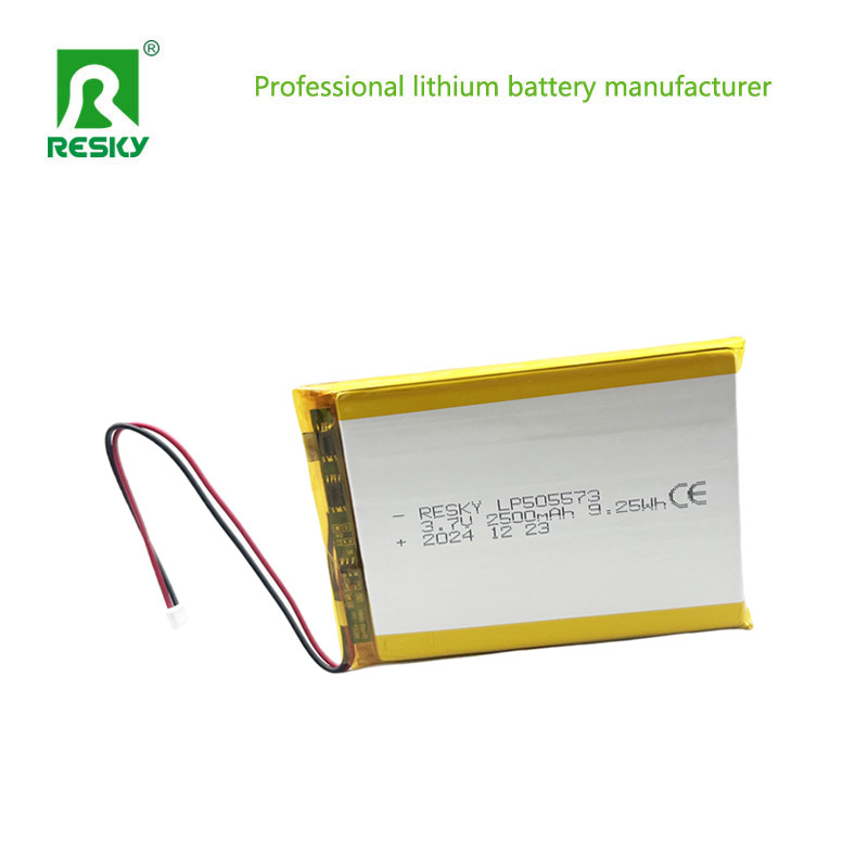 Smart Phone Lithium Polymer Battery Cell 7.4V 505573 2S 2500mAh