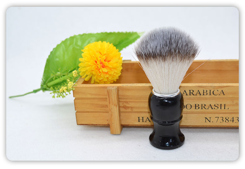 A Classic Black Customized Color Brush for Men Abeis Designer Travel Shaving Brush 2021