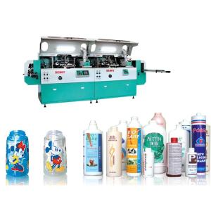 China Glass Metal Applicable Fully Automatic Screen Printing Machine 85pcs/min on sale