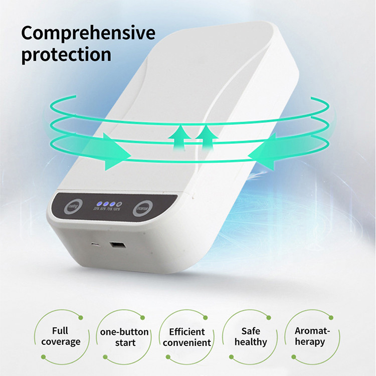 Portable 5V 5W Micro USB Cable UV Phone Sterilizer Box