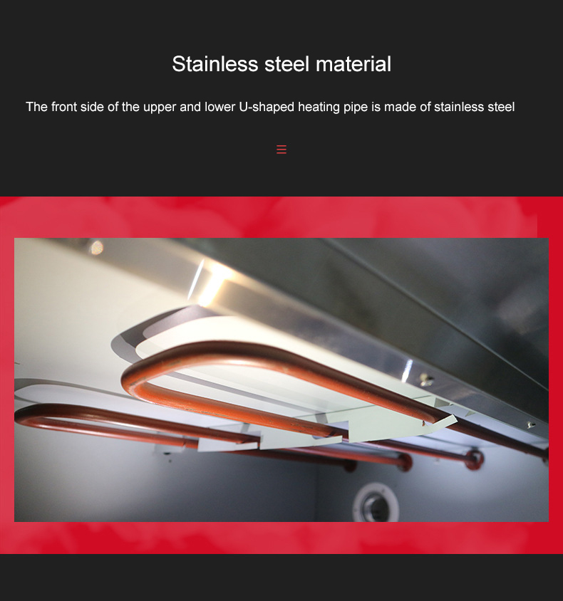 Commercial Stainless Steel Deck Oven With Steam 12-Tray 3 Deck Bakery Oven 2-Tray 1 Deck Gas Or Electric