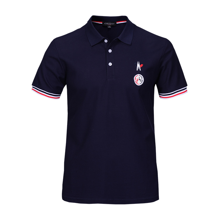 dry fit polo t shirt made in China customized polo shirt for men
