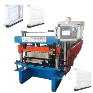 China Australian Industrial 18 21 24 Width Adjustable Overhead Sectional Garage Door Panel Roll Forming Machine on sale