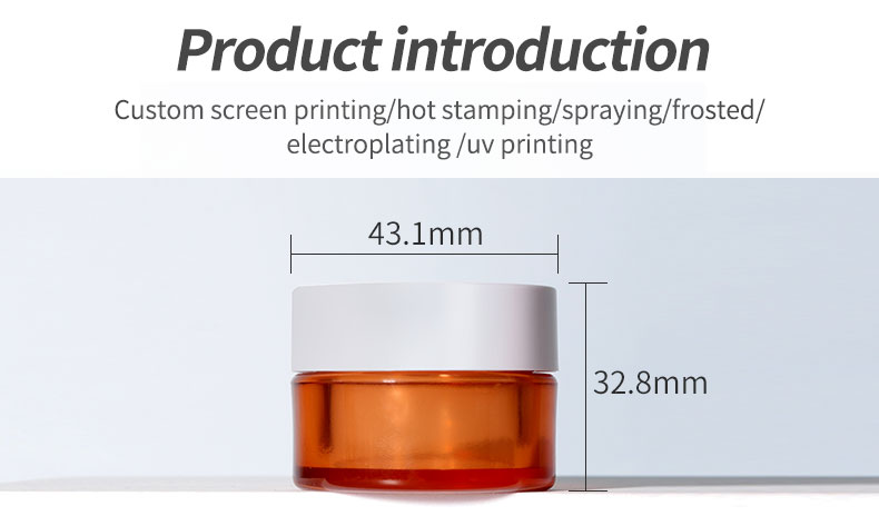Logo Printing Customized Acrylic Cosmetic Pump Bottles for in Skin Care Cream 50g and 100ml Luxury Skincare Packaging Set
