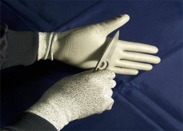 Excellent Abrasion Safety Gloves For Cutting , Slip Resistant Gloves Breathable
