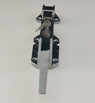 Polished Stainless Steel Cold Room Door Lock for Easy Installation on Shipping Container Trailer