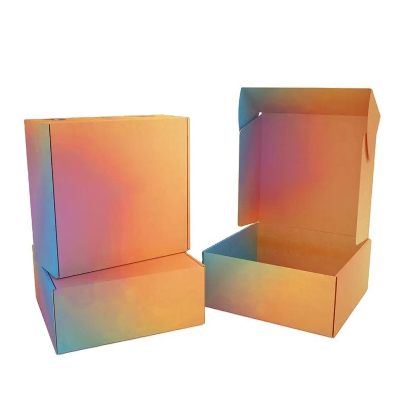 Retail Online Store Packing Rigid Cardboard Paper Corrugated Mailer Box Wholesale Retail Packaging Empty Mailing Folding Carton Boxes for Luxury Clothing Brand