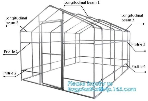hdpe woven greenhouse film, plastic roof transparent cover for green house,Good