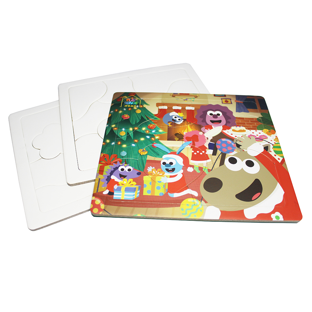 Custom Basket Ball Game Picture Paper Jigsaw Puzzle in great packaging