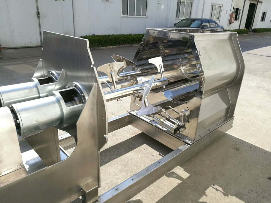 Open Type Paddle Mixer Machine For Whey Protein Powder One Year Warranty
