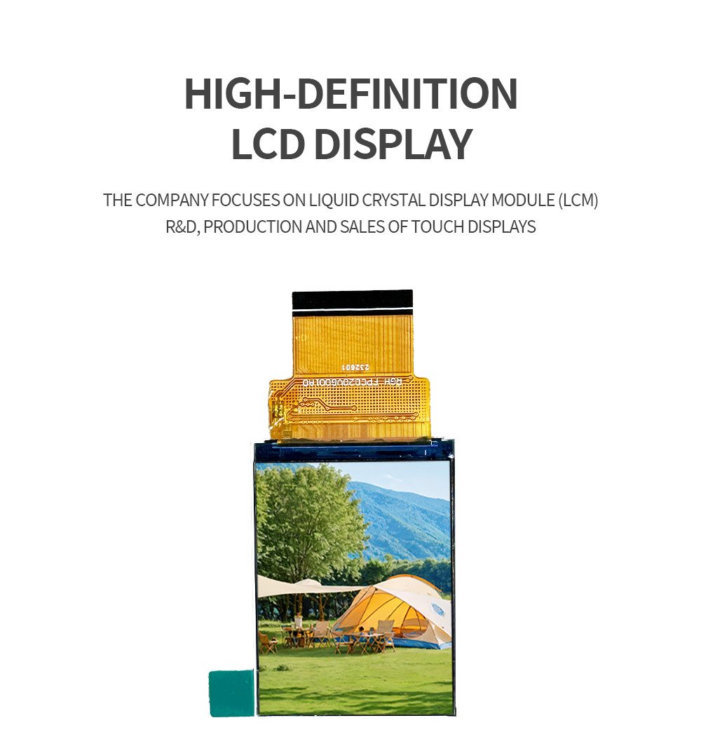 Ultra HD RGB IPS TFT LCD Display Module 2 Inch 480x640 RGB16bit SPI Interface