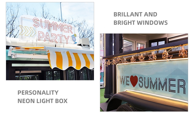 Customized Style Mobile Fast Food Truck with Wheat Raw Material and Hot Coffee