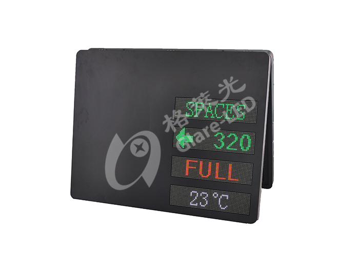Dual Color LED Screen Display For Parking Space Underground Parking System