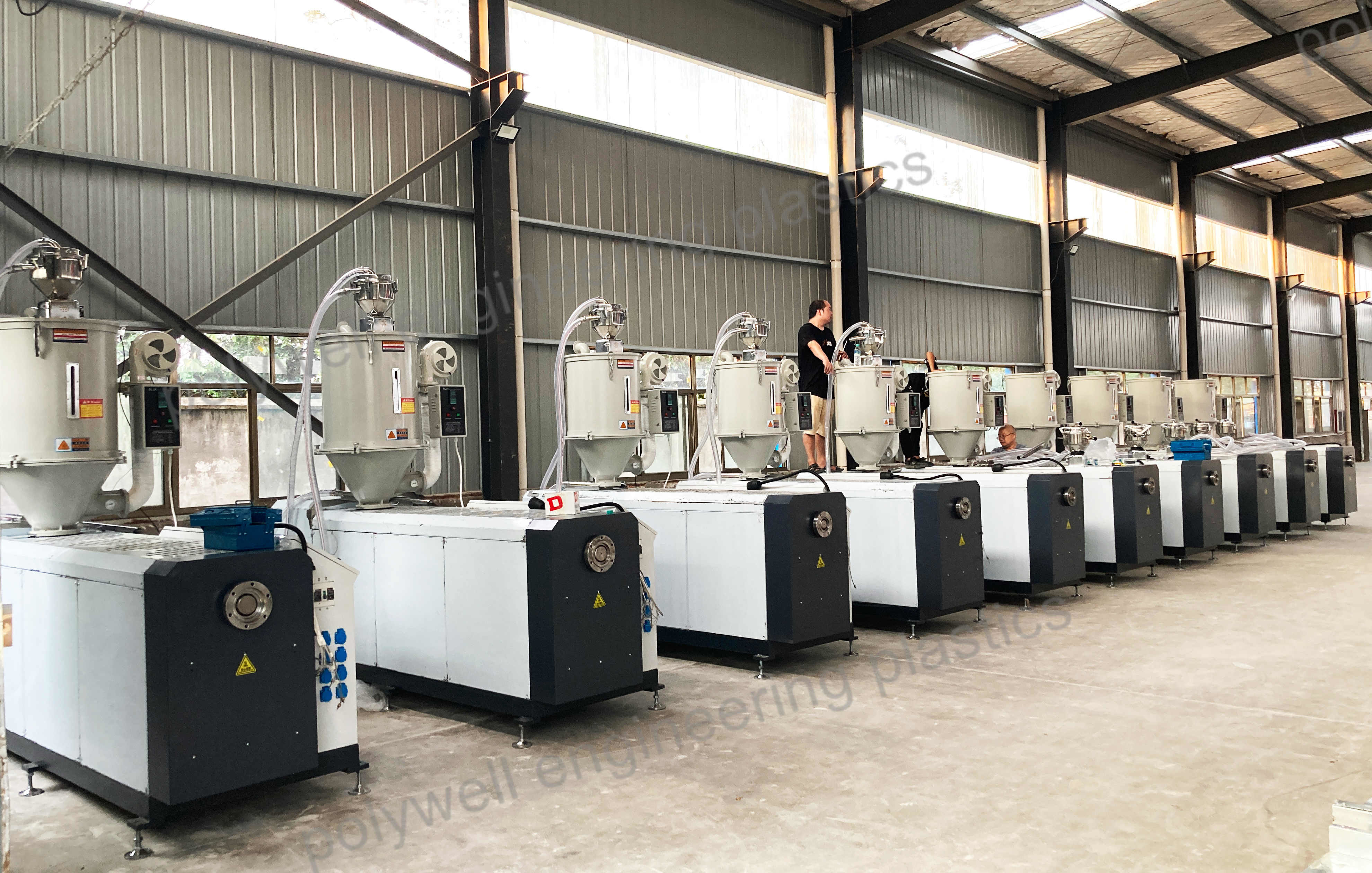 PA Thermal Breal Strip Extruders Extruding Machine For Nylon PA66 Insulation Window Profiles