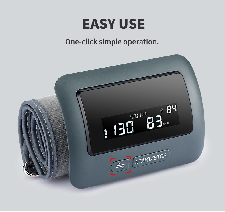 One Click Home Blood Pressure Device Wrist Armband Combo For Hospital