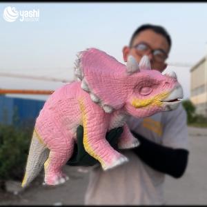 Silicone Outer Skin Interactive Dinosaur Model Baby Dinosaur Hand Puppet