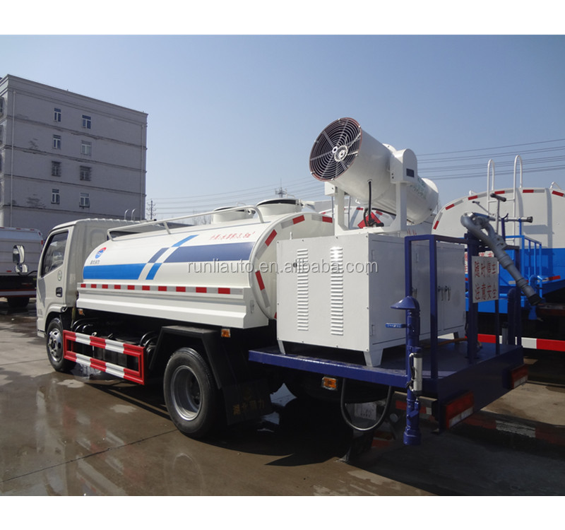 DFAC 4x2 LHD RHD 40 Meters Water Sprayer Truck Dust Suppression Multifunctional