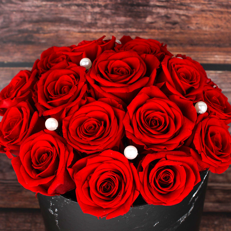 Modern Preserved Rose Gift Box Keep Flower'S Shape And Beauty 3-5 Years