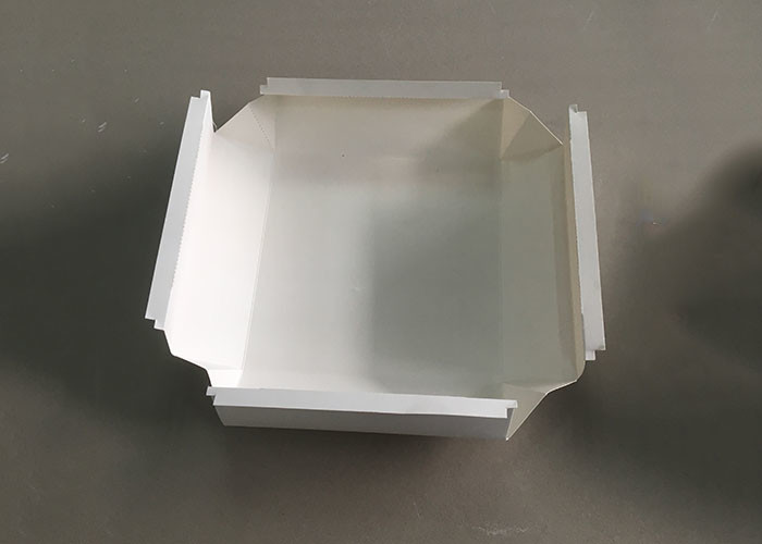 350gsm White Cardboard Paper Box Full Color Printed Customized Size