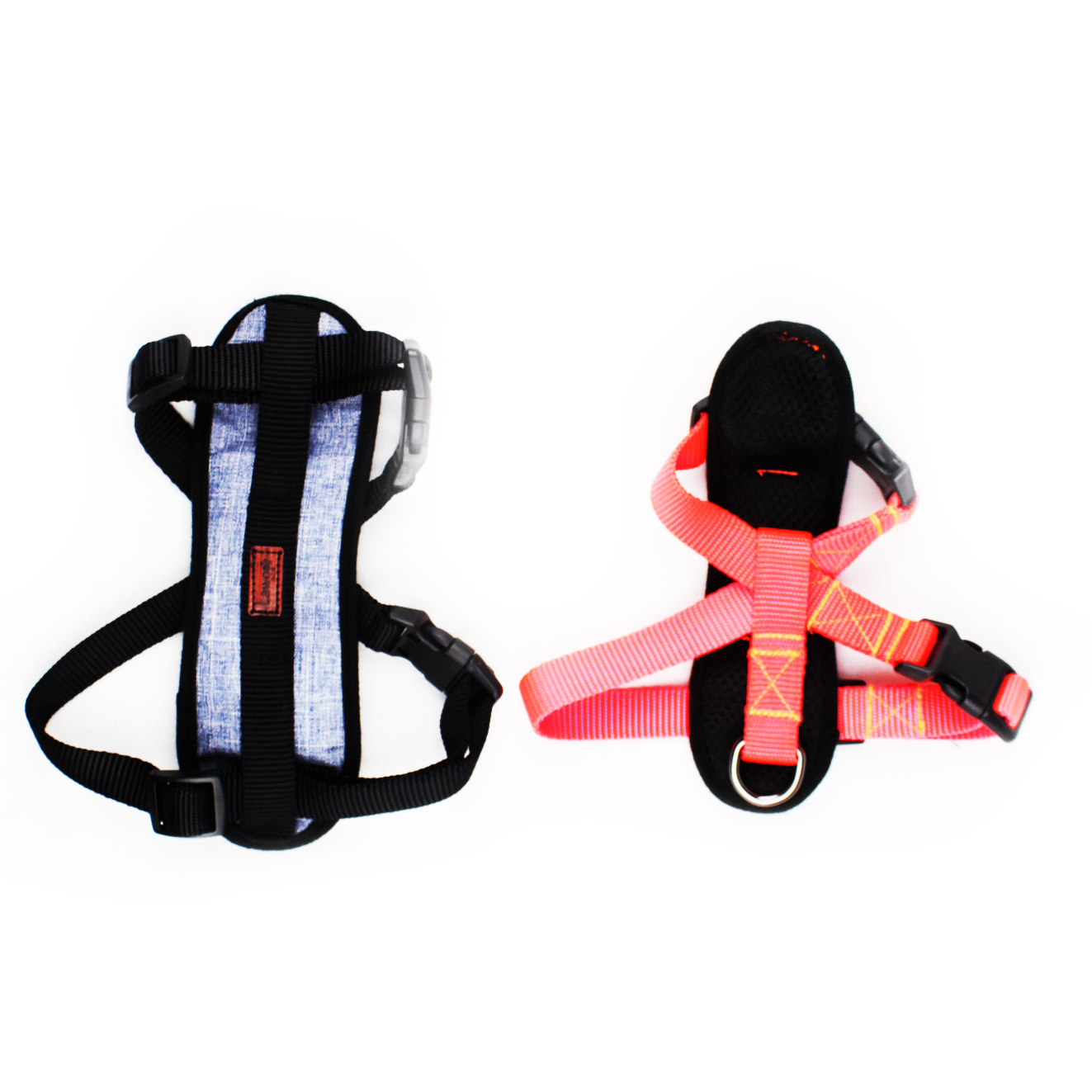 No Pull Custom Nylon Dog Harness , Easy Walk Nylon Dog Pet Harness For Walking