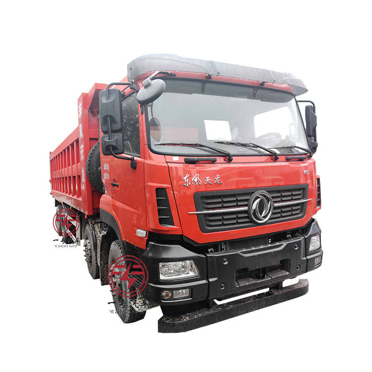 Automatic Air Conditioner Diesel 1Ton/2Ton 4x2 Mini Tipper Dump Truck Euro 5 /Used Sale