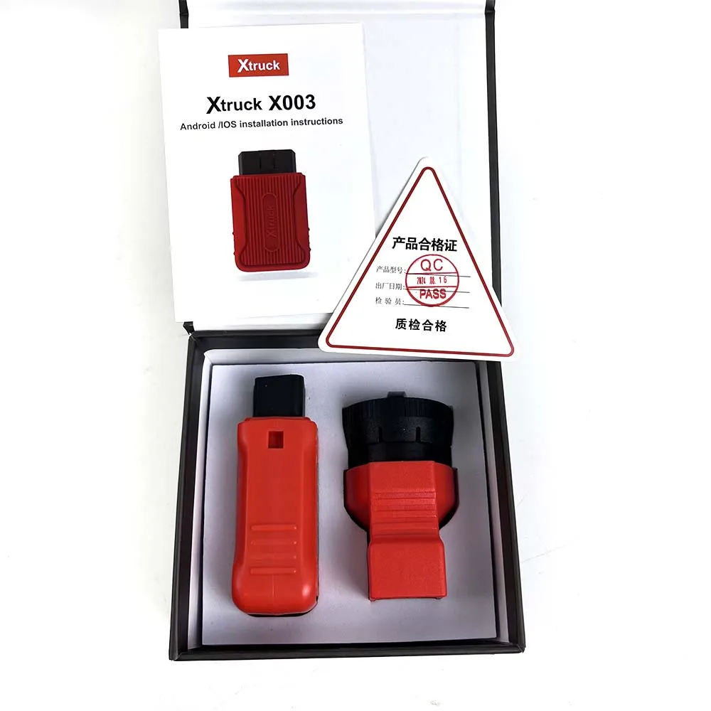2024 Xtruck X003 Multi-brand Supports for vo-lvo/Cum-mins Recognition Fault Code Reading Automatic Truck Diagnostic Tool