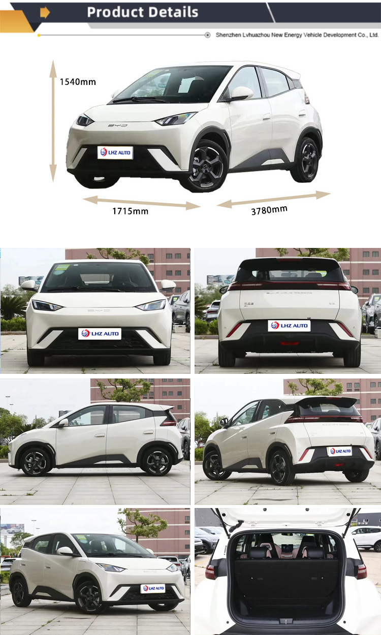 4-meter 5-seater Small SUV BYD Seagull Mini with 405km Range and 0.5 Hour Charging Time