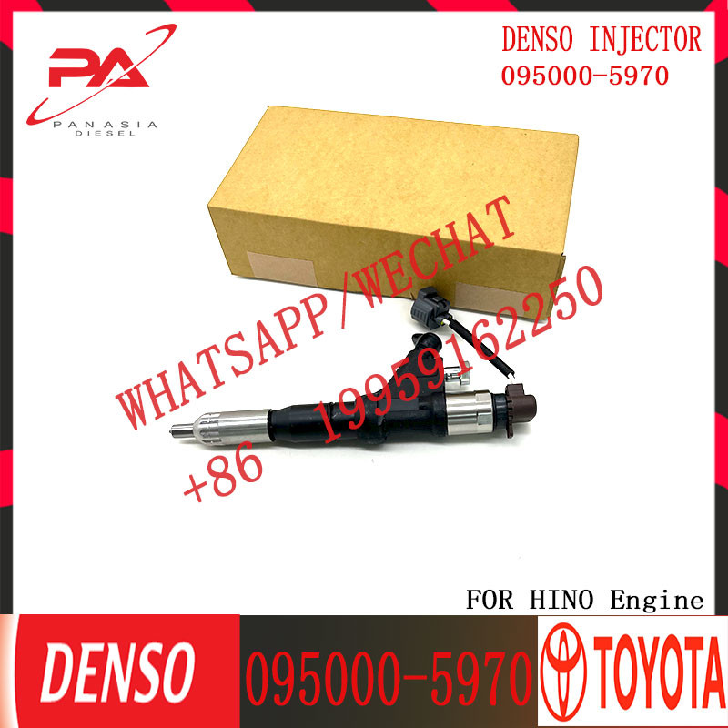 Common rail fuel injector 095000-5970 095000-5971 095000-5972 23670-E0360 for HINO 700 Series