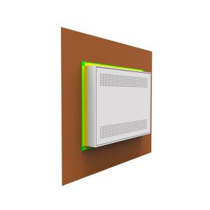 SECAM 65in Interactive LCD Digital Signage Wall Mountable 5ms