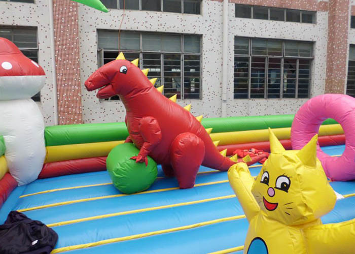 Waterproof Giant Inflatable Commercial Bouncy Castle With Jumping Bouncer
