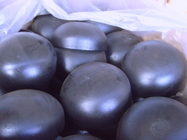 Ansi Din Jis Gost SCH80 Steel Pipe Cap Seamless Seam Welded 1/2"-72"