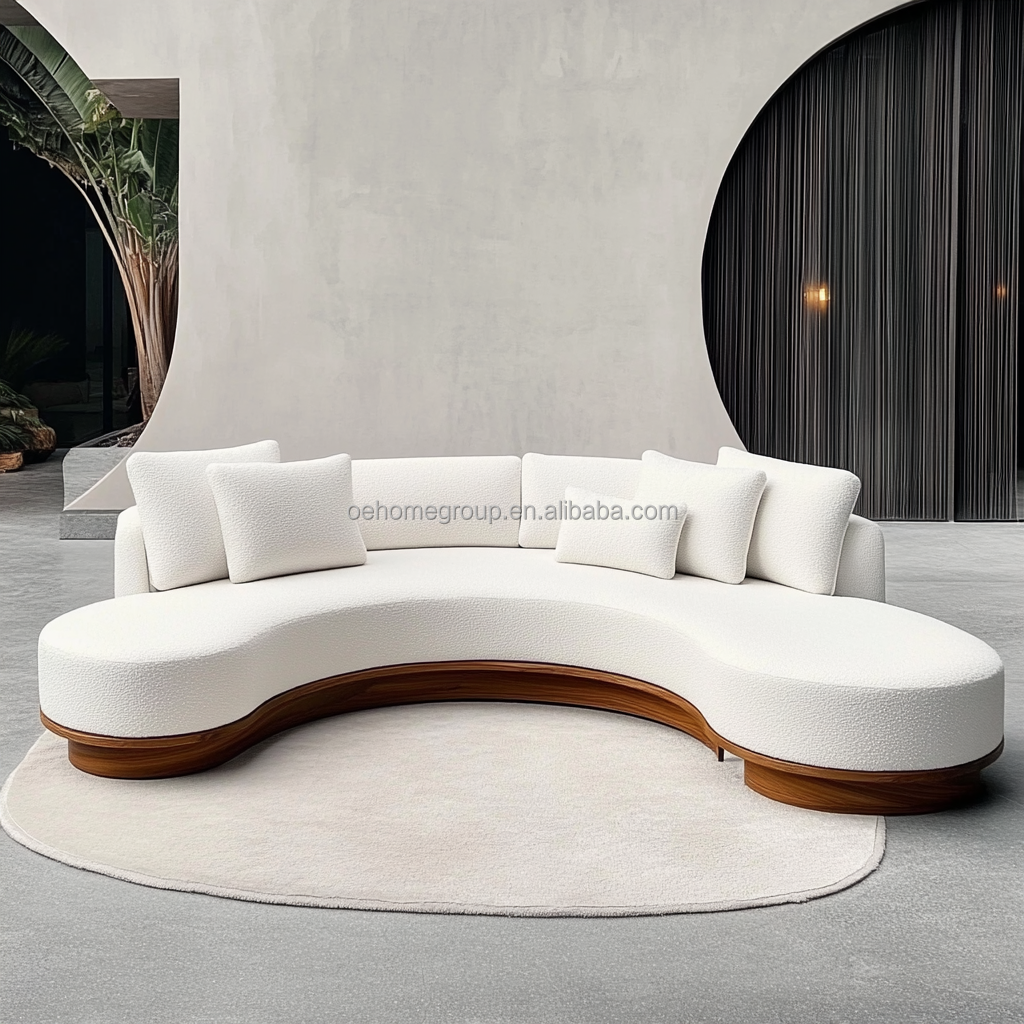 Living Room Furniture Nordic Velvet Sofa Light Luxury Creative Double Seat Sofa Chair With Fabric Covering Material