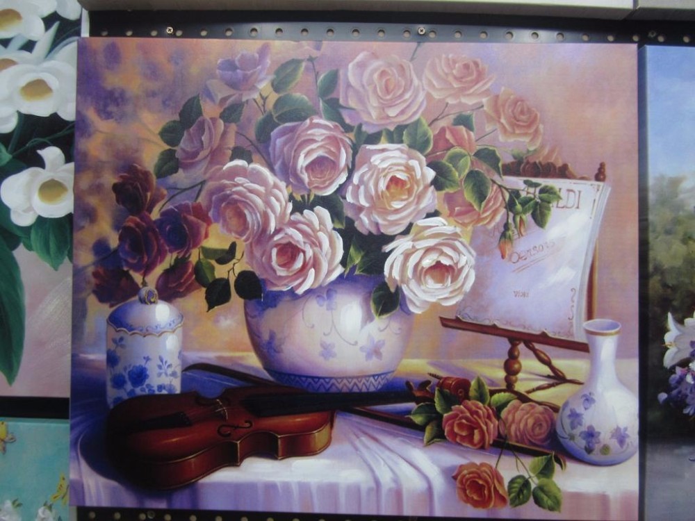 BY-C8 Matt waterproof inkjet stretched canvasfor printing 65% polyester 35% cotton
