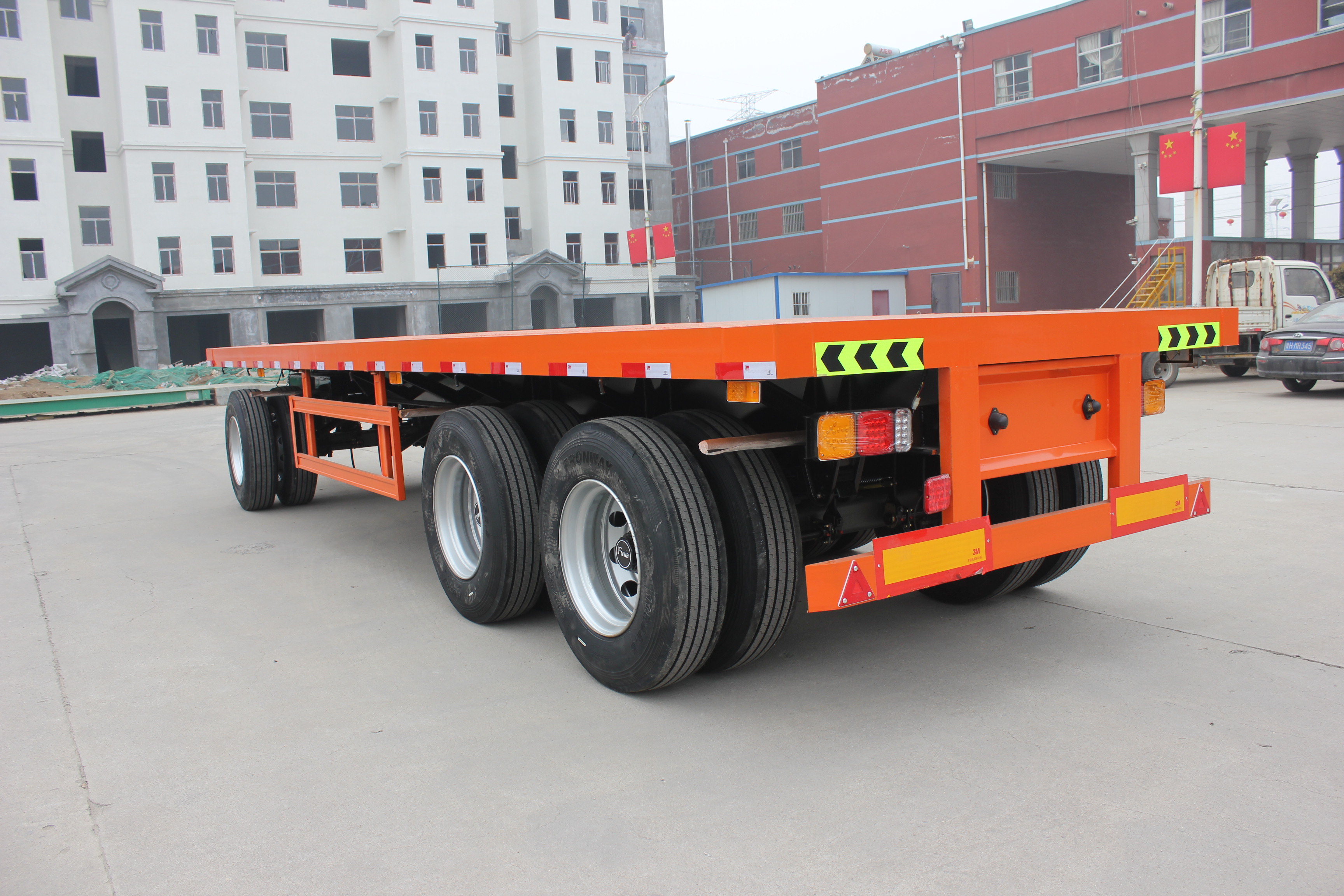 Transportation with Max Payload 3 ton Car Hauler Trailers
